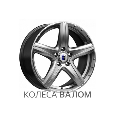 K&K Барракуда 7.5x17 5x108 35 67.1 дарк платинум