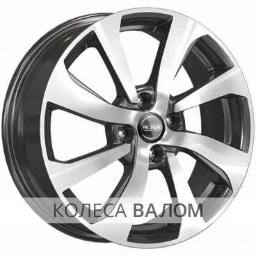 K&K KC893 6x16 4x100 ET37 60.1 Алмаз черный (ZV 16_Sandero)