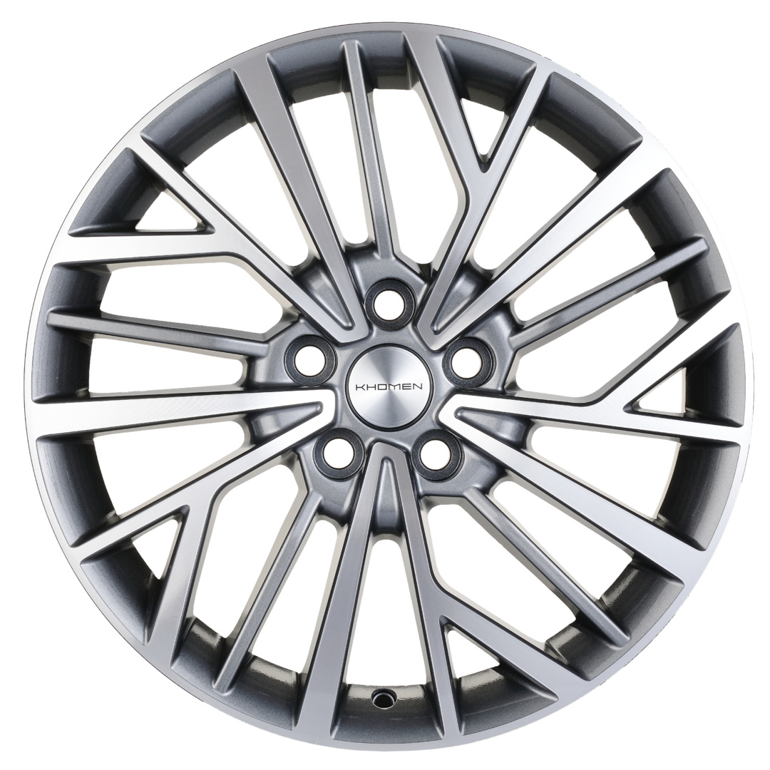 Диски Khomen Wheels KHW1717 (ZV17_Chery Tiggo) 7x17 5x108 ET45 60.1 Grey  купить в Екатеринбурге, цены в интернет-магазине «Колеса Валом»